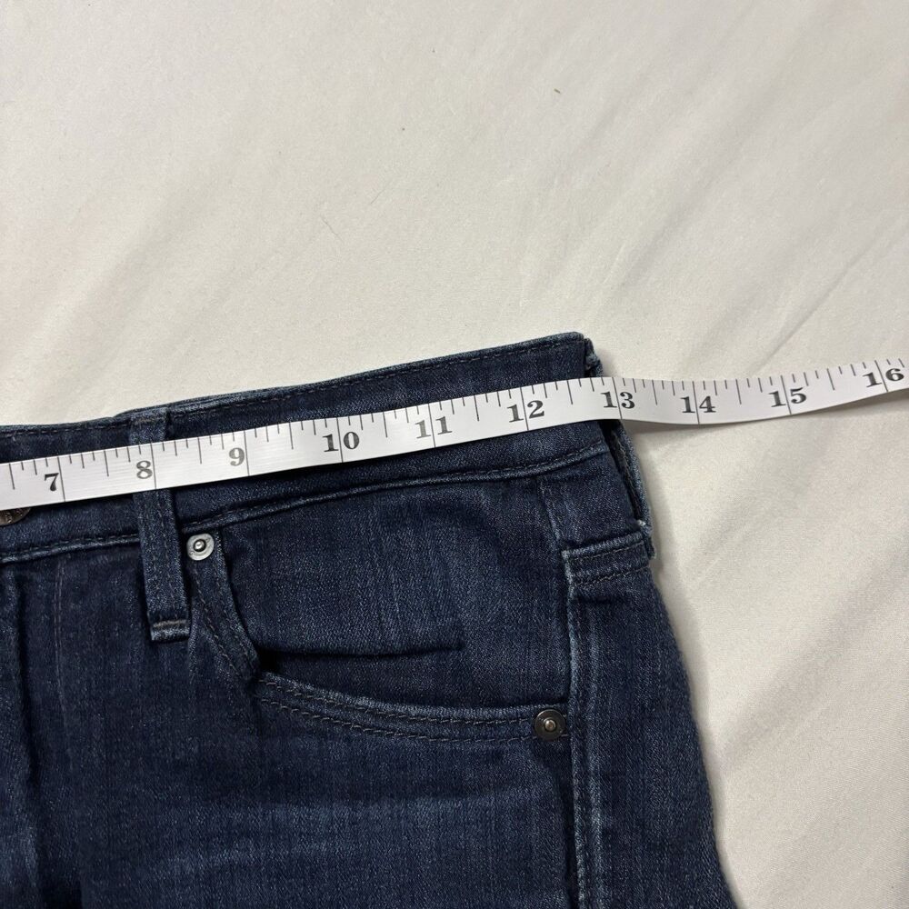 AG Adriano Goldschmied The Farrah High Rise Skinny Jeans Size 25R | Dark Wash - Picture 4 of 8